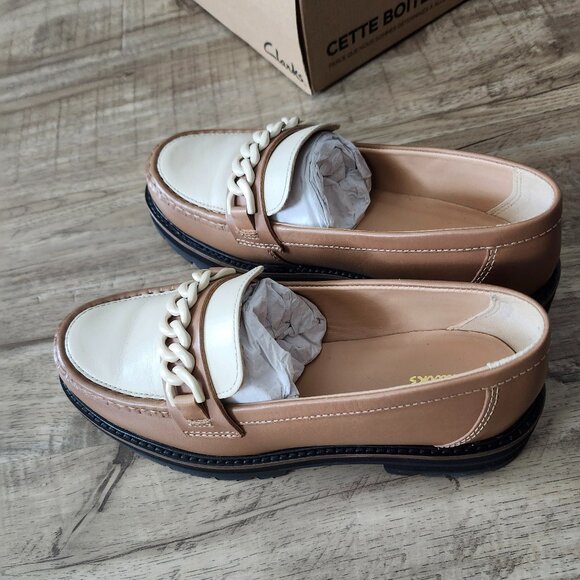 NWOT Clarks leather loafers size 5.5 - 6 - Picture 6 of 7